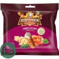 Три корочки 100 гр Семга и сыр 1/16