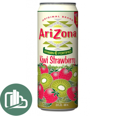 Напиток Arizona Kiwi Strawberry ж/б 500мл 1/12