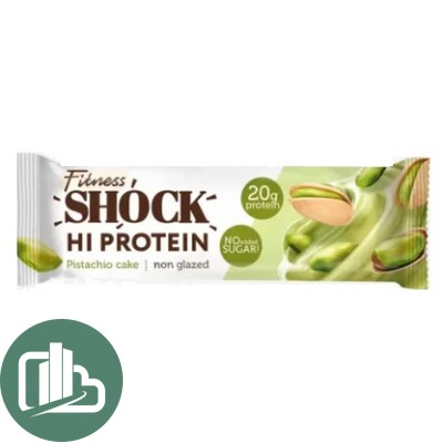 Протеиновый батончик Shok 60гр Фисташковый десерт 1/12