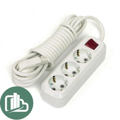 MRM-POWER Удлинитель сетевой 3 розеток, 5 метра