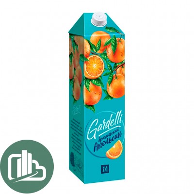 Нектар апельсин GARDELLI 1л/12