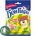 Бон пари мармелад Кислые в Кубе 65гр 1/15