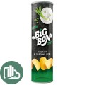 Чипсы BIGBON 130гр 1/12 Сметана Зеленый Лук