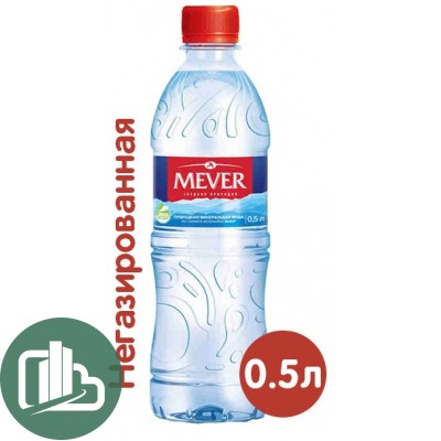 MEVER ВОДА 0,5л б/г 1/12