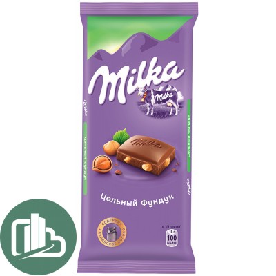 Милка 90гр. Фундук 1/20 (РФ)
