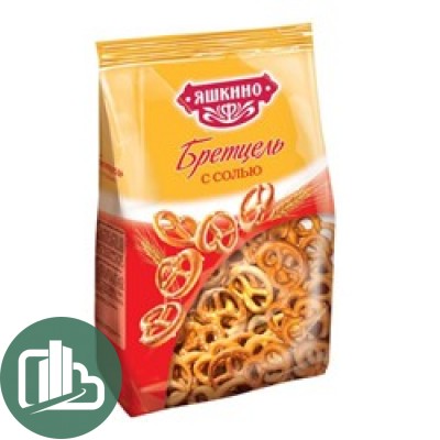 Яшкино 003 Крендельки Бретцель с солью 180гр 1/16