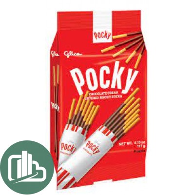 Шоколадные палочки Pocky Single 144гр Chocolate 1/10