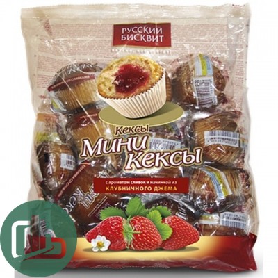 Русский бисквит  мини маффины 465гр 1/8
