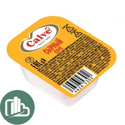 Порционный соус Calve Сырный 25гр 1/150