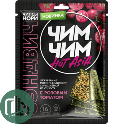 Чим-Чим чипсы нори Сендвич 16г 1/6 Розовым томатом 