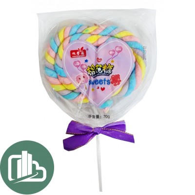 ТМ Зефир 70гр Сердце 1/16 
