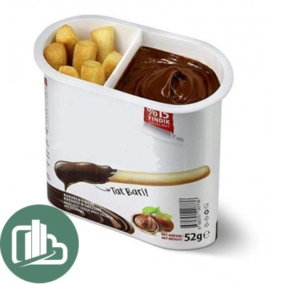 АЗЕРЧАЙ Хлебные палочки с шок. пастой Ореховая с какао 50гр 1/24 SNACK POINT