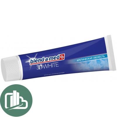 Зубная паста blend-a-med 3D white 100ml