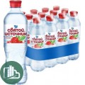 Святой источник 0,5л Клубника б/г 1/12