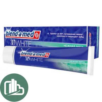 Зубная паста Blend a Med 3D White Нежная Мята 100мл