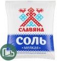 Соль Славяна мелкая п/э 1кг 1/30