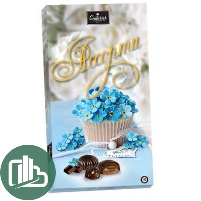 Кутюрье Конфеты НЕЗАБУДКИ 130гр 1/14