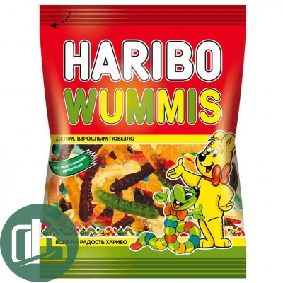 Харибо Жевательный мармелад HARIBO Червячки Вуммис 80гр 1/40