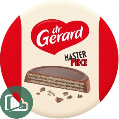 Вафли Dr.Gerard 28,5гр в Молочном Шоколаде 1/30