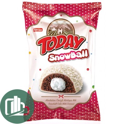 Кекс Тудей Сноубол кокос 50гр 1/24 (6)