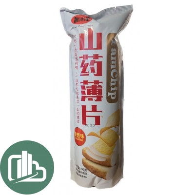 Чипсы ShuYangyang Yam Chip Чесночные 90гр 1/10 (Белый упк)