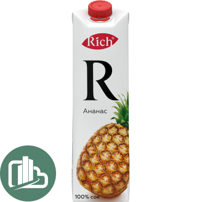 Rich ананас 1л 1/12