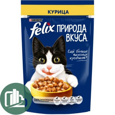 FELIX 75г Природа вкуса в соусе курица 1/26