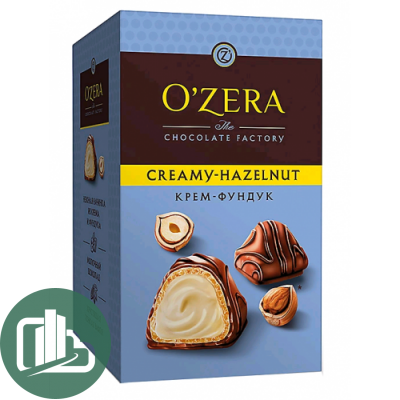 Яшкино Набор конфет O'Zera 150гр Creamy Hazelnut 1/12 (Синий)