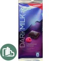Милка 85гр DARK MILK с ароматной малиной 1/21