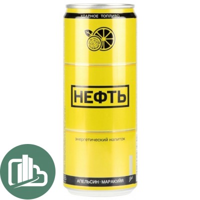 Энергетик Нефть апельсин-маракуя 0,33л 1/12