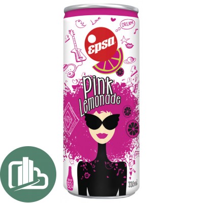 Напиток EPSA Розовый Лимонад Pink Lemonade 0,33л 1/4