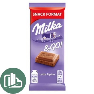 Милка  45гр Альпен Милк 1/19 (Импорт)