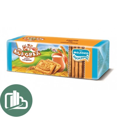 Печенье Коровка 375гр 1/18 Молочные