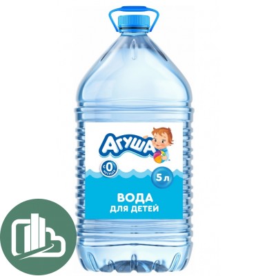 Вода Агуша 5л для детей 1/4