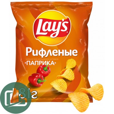 Лейс 81гр Паприка 1/12