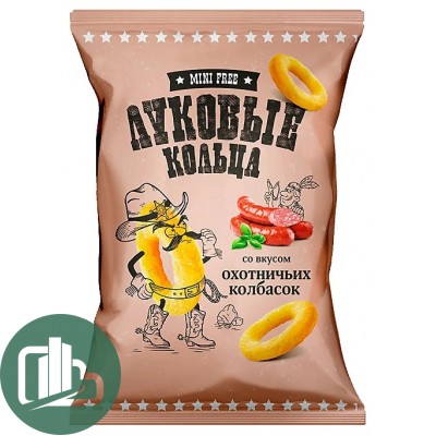 МиниФри (луковые кольца) 45гр Охотничьи колбаски ВНИМАНИЕ 1/24