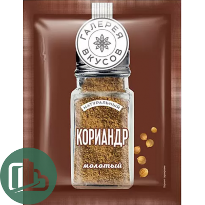 ГАЛЕРЕЯ ВКУСОВ Кориандр молотый 10гр 1/40