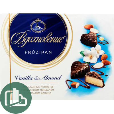 Баб.Вдохновение 175гр FRUZIPAN MIX Миндаль/Ваниль/Ваниль/Манго/Кокос 1/5