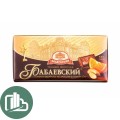 Бабаевский тёмный и миндалём с апельсин 100г 1/17