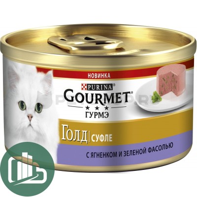 Влажный корм Голд Паштет для кошек, с курицей, 85 г