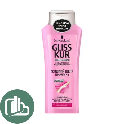 Шампунь Gliss Kur жидкий шёлк 400мл