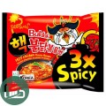 Лапша БП КОРЕЯ SAMYANG BULDAK 140гр ПАКЕТ Курица 3х в Супер Остром соусе 1/40