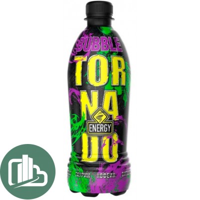 Торнадо энерг. напиток 0,473л 1/12 Bubble Пэт