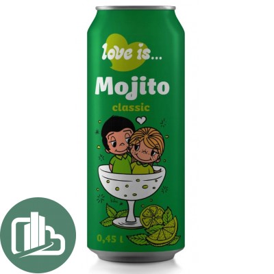 Напиток LOVE IS Мохито классический 450мл 1/12
