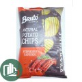 Бруто Чипсы Ребрышки Барбекю 130гр 1/10