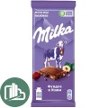 Милка 100гр Фундук и Изюм 1/22 (Импорт)