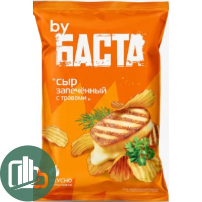 Чипсы БАСТА 120гр Сыр 1/10