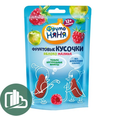 Фруто няня  фруктовый кусочки 15гр 1/10