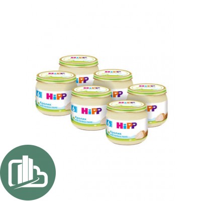 Hipp Кролик мое первое пюре 80гр 1/6
