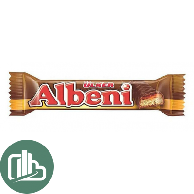 Albeni Печенье с карамелью покр. мол. шоколадом 31гр 1/24 (6)